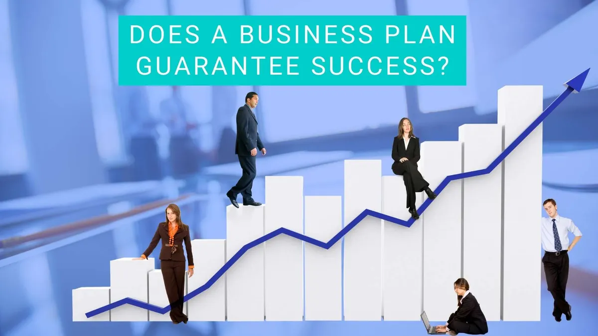 A business owner reviewing plans at a desk